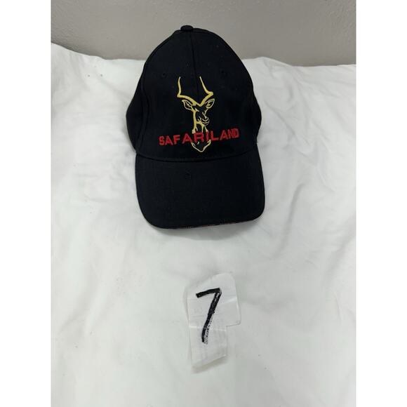 Safari Land Baseball Hat Safari Land Holsters Black Embroidered Logo Adjustable - Picture 7 of 7